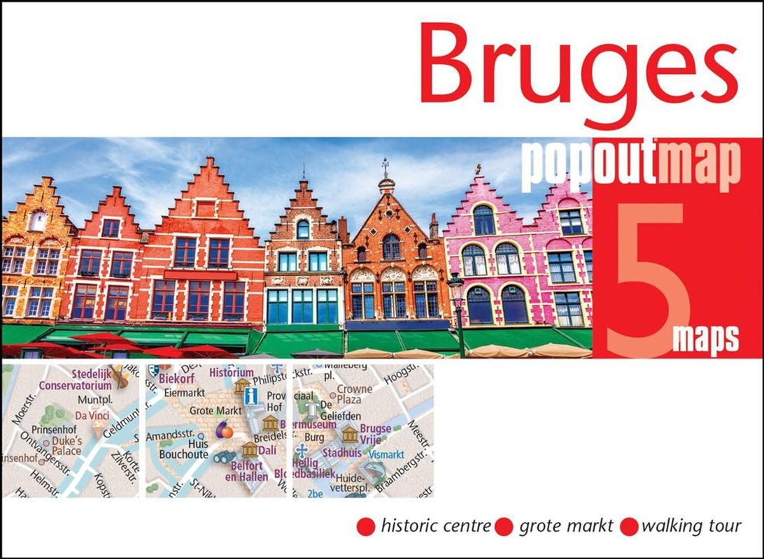 Bruges PopOut Map/Product Detail/Travel & Holidays