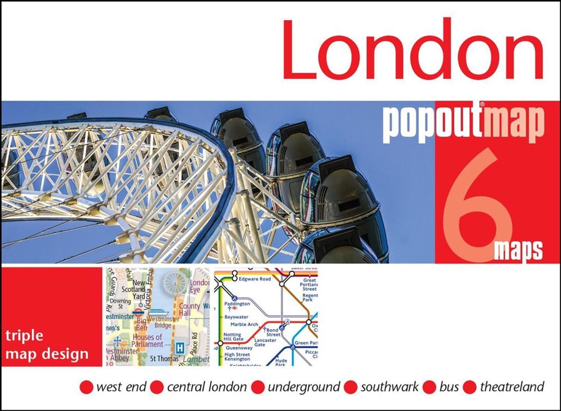 London PopOut Map/Product Detail/Travel & Holidays
