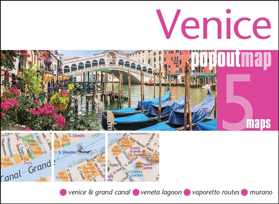 Venice PopOut Map/Product Detail/Travel & Holidays