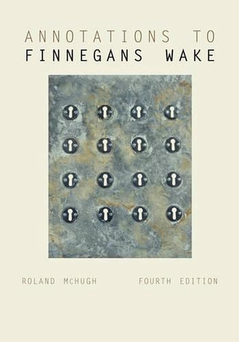 Annotations to Finnegans Wake/Product Detail/Literature & Poetry