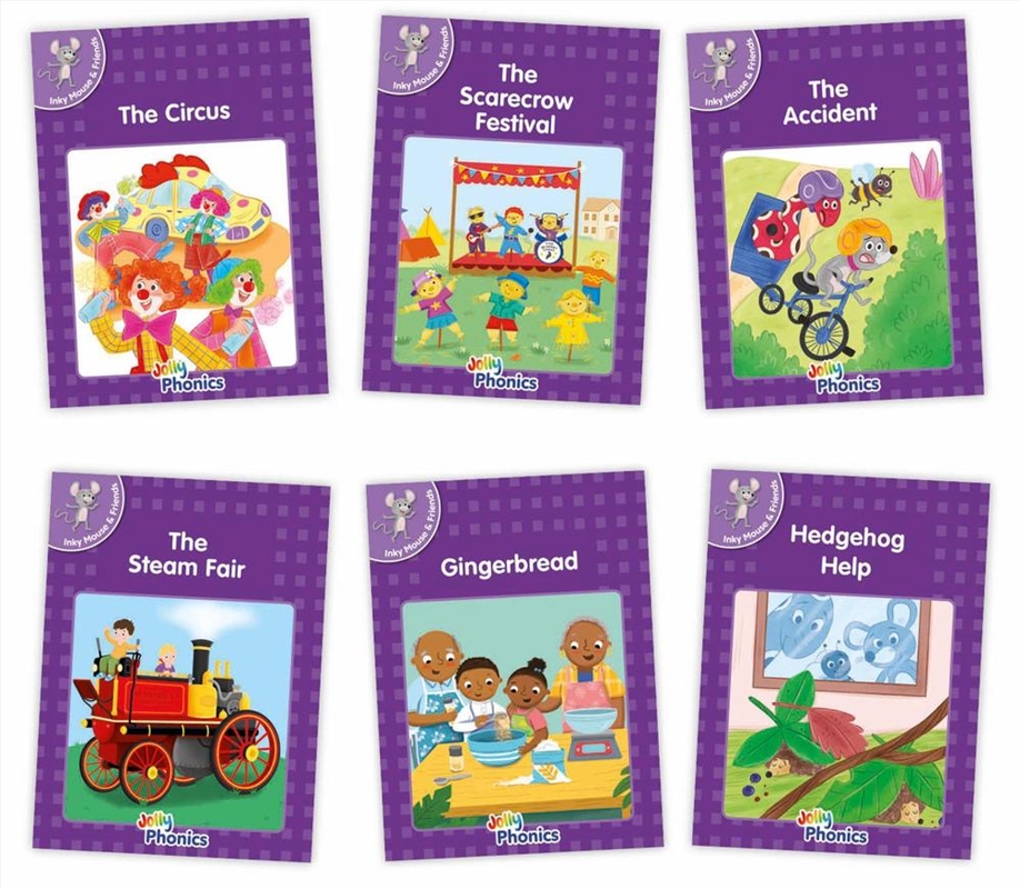Core Purple Inky Mouse and Friends Readers (6 books)/Product Detail/Childrens Fiction Books