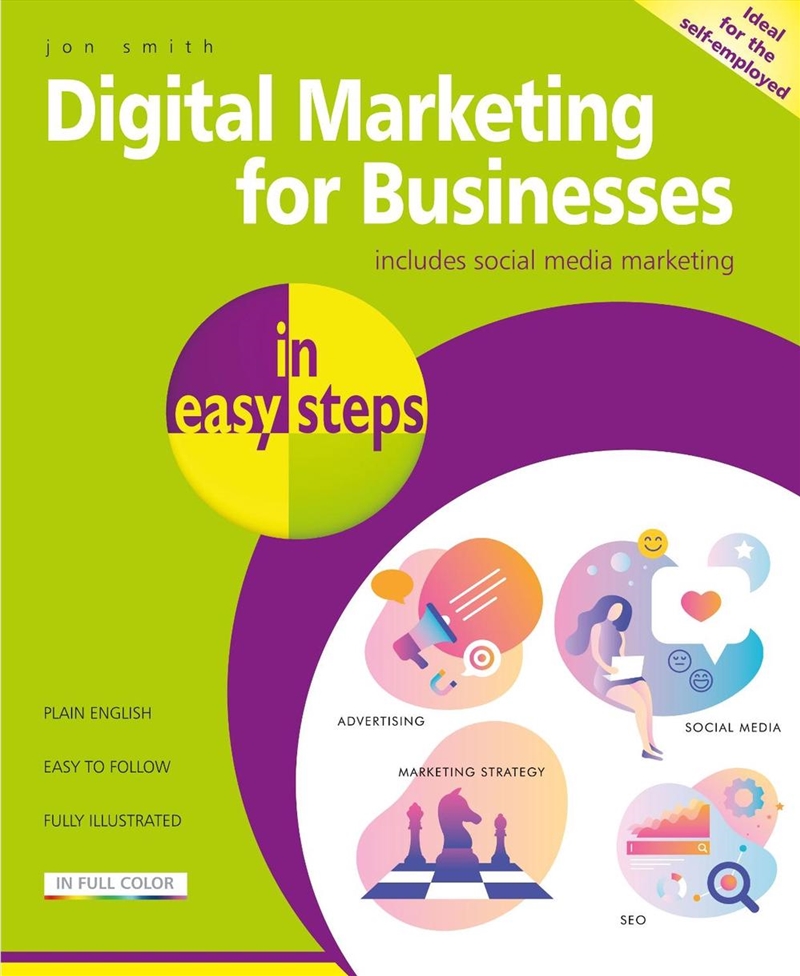 Digital Marketing for Businesses in easy steps/Product Detail/Business Leadership & Management
