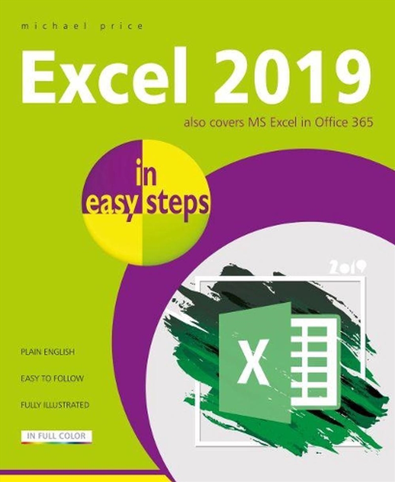 Excel 2019 in easy steps/Product Detail/Computing & IT
