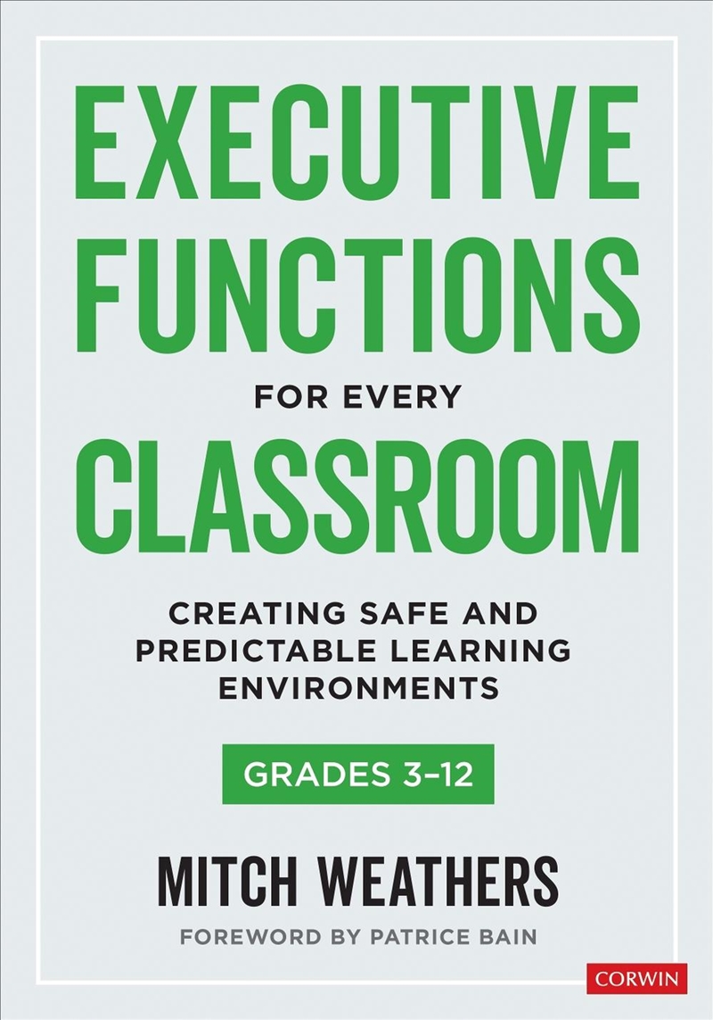 Executive Functions for Every Classroom, Grades 3-12/Product Detail/Education & Textbooks
