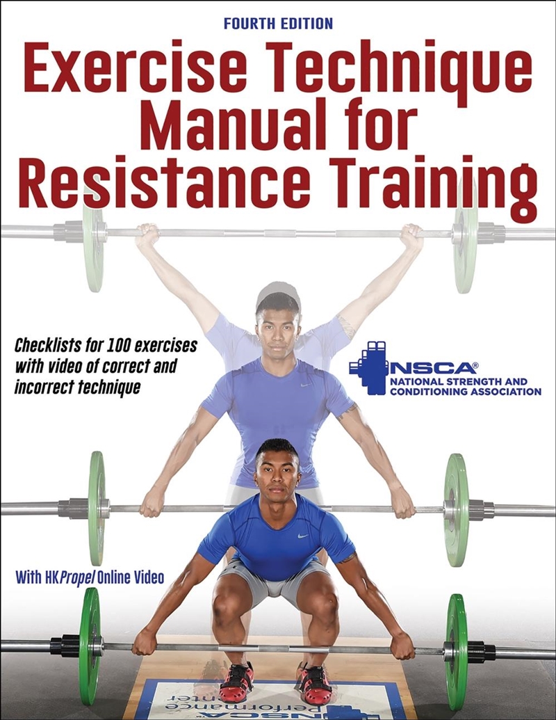 Exercise Technique Manual for Resistance Training/Product Detail/Sport & Recreation