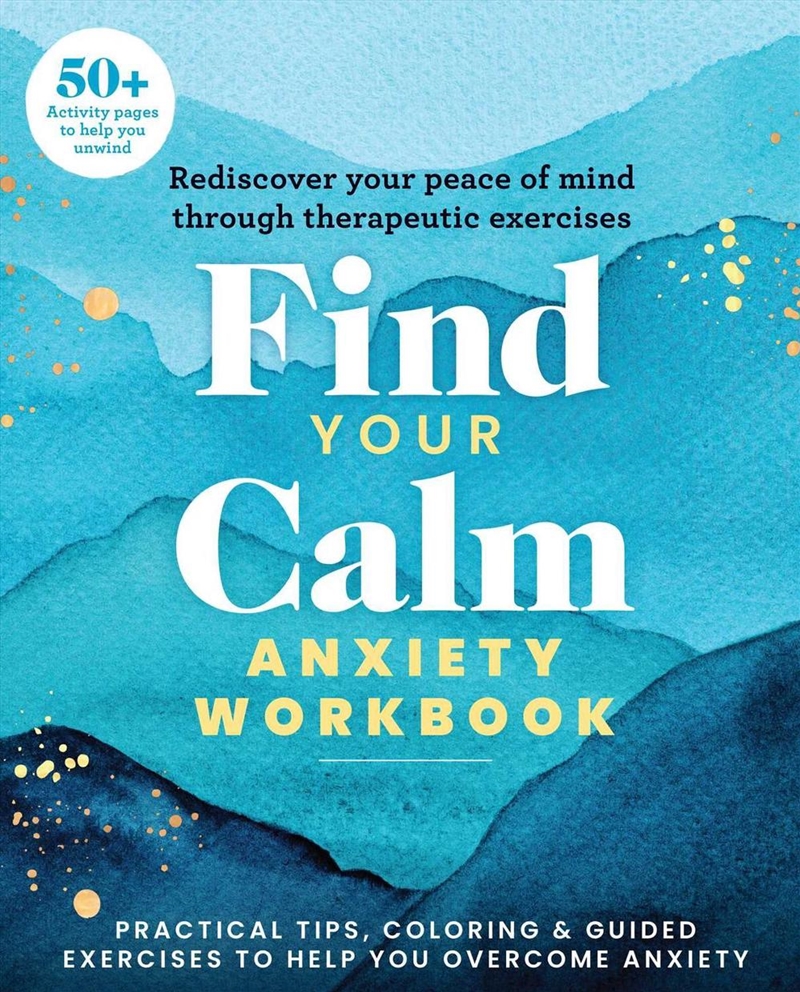 Find Your Calm Anxiety Workbook/Product Detail/Adults Activity Books