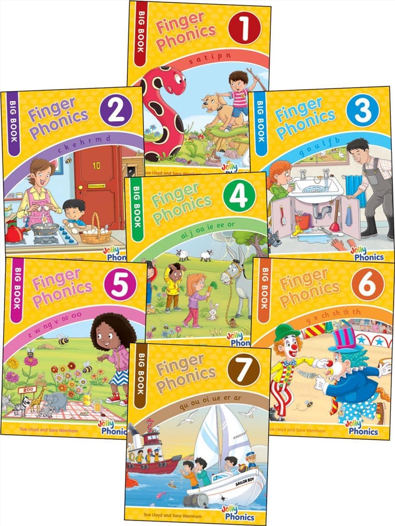 Finger Phonics Big Books 1-7/Product Detail/English