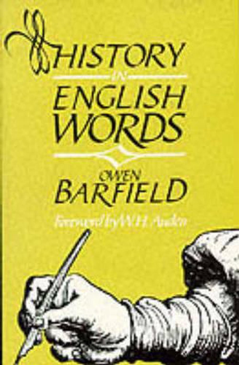 History in English Words/Product Detail/Language & Linguistics