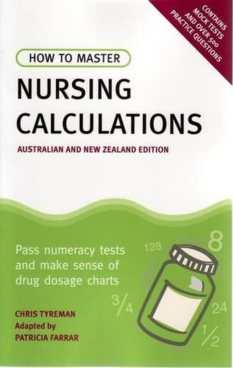How to Master Nursing Calculations Australian & New Zealand Edition/Product Detail/Healthcare