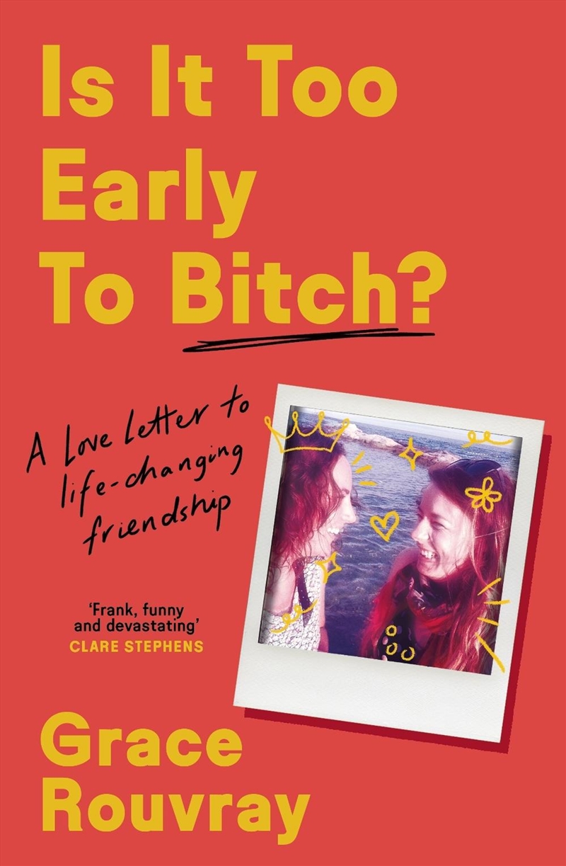 Is It Too Early To Bitch?/Product Detail/Reading