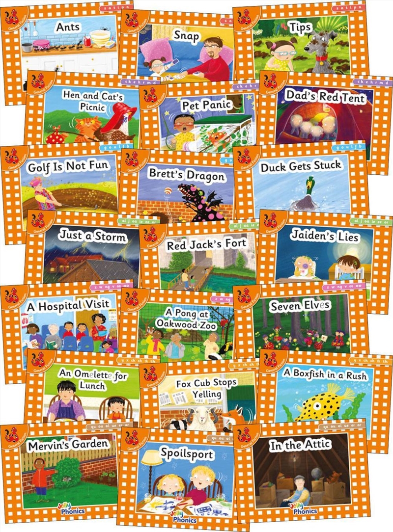 Jolly Phonics Orange Level Readers Complete Set/Product Detail/English