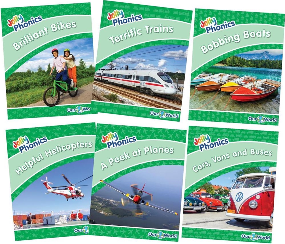 Jolly Phonics Readers Level 3, Our World, Complete Set/Product Detail/English