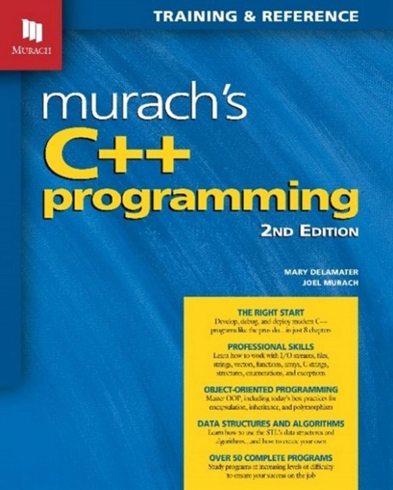 Murach's C++ Programming (2nd Edition)/Product Detail/Computing & IT