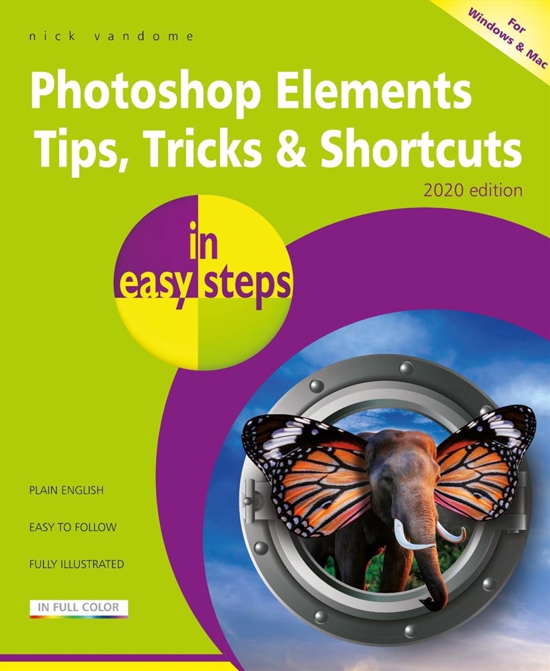 Photoshop Elements Tips, Tricks & Shortcuts in easy steps/Product Detail/Media