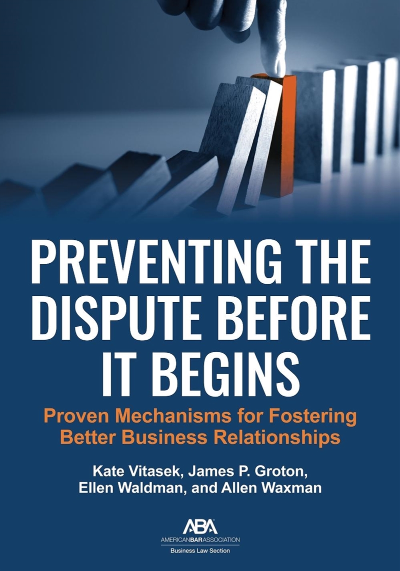Preventing the Dispute Before It Begins/Product Detail/Business Leadership & Management