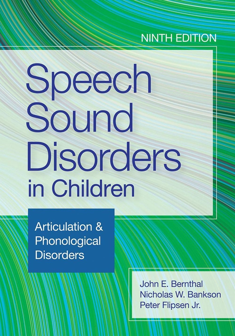 Speech Sound Disorders in Children/Product Detail/Healthcare