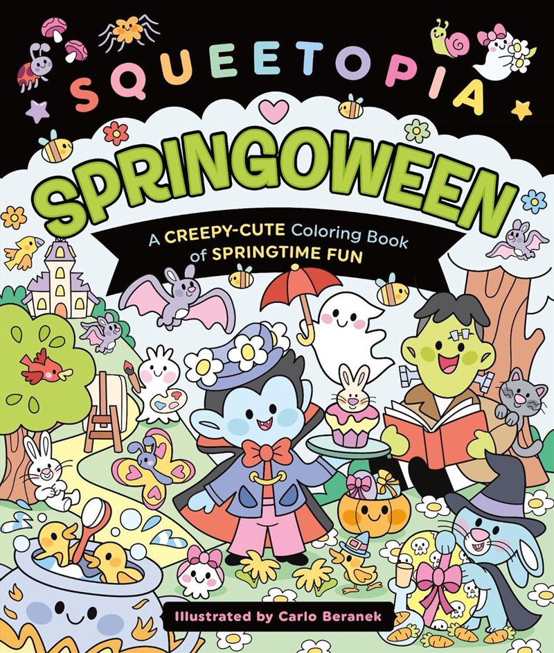 Squeetopia: Springoween/Product Detail/Adults Activity Books