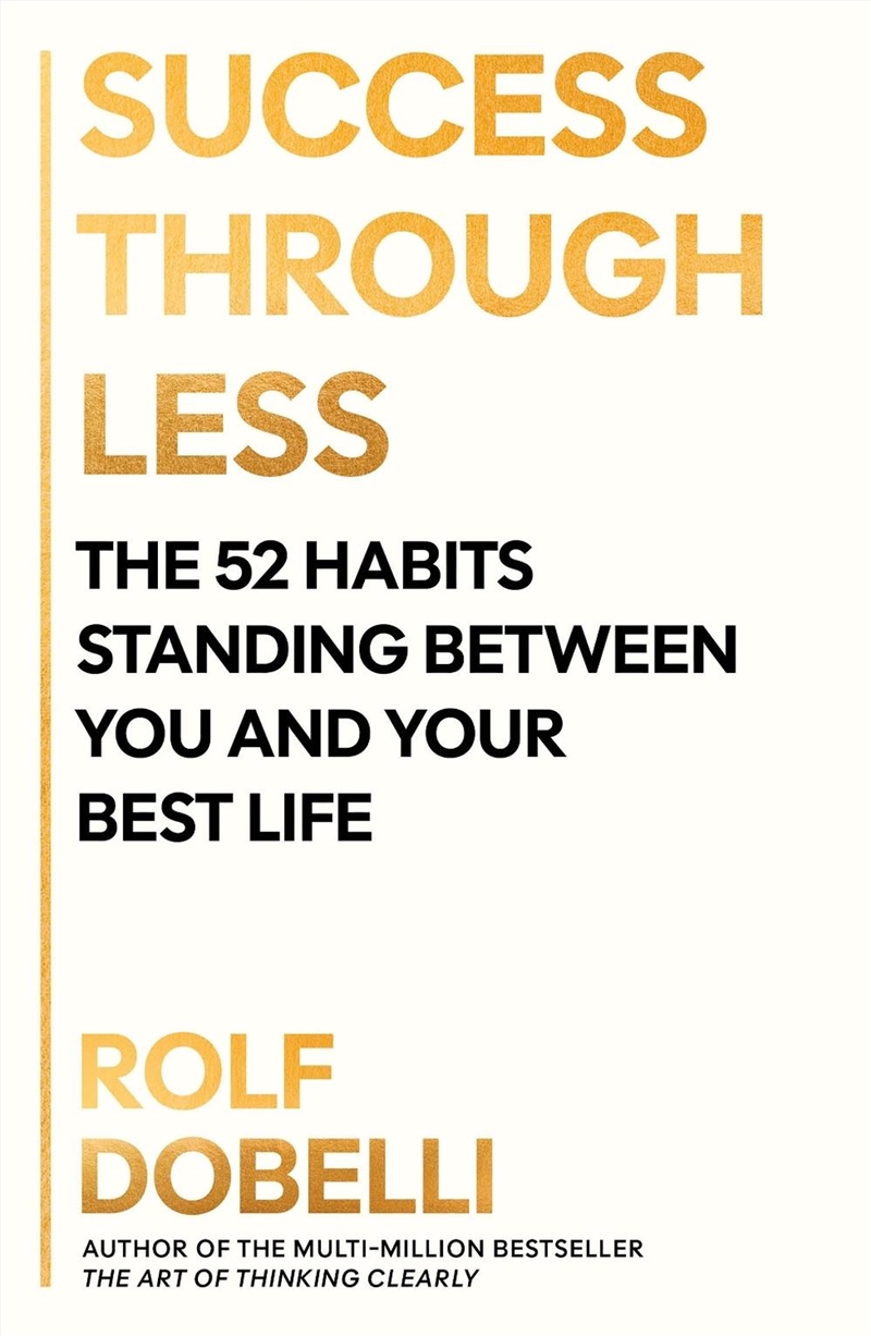 Success Through Less/Product Detail/Self Help & Personal Development