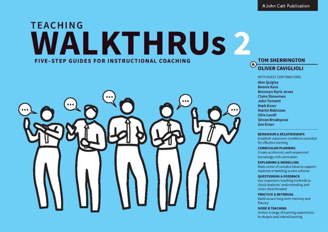Teaching WalkThrus 2: Five-step guides to instructional coaching/Product Detail/Teaching
