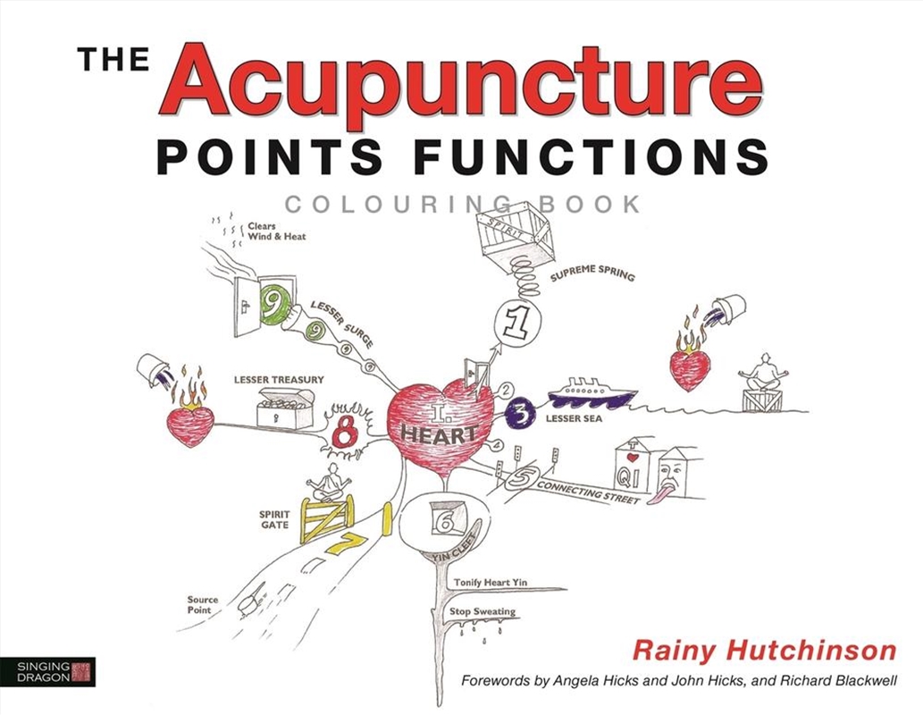 The Acupuncture Points Functions Colouring Book/Product Detail/Healthcare