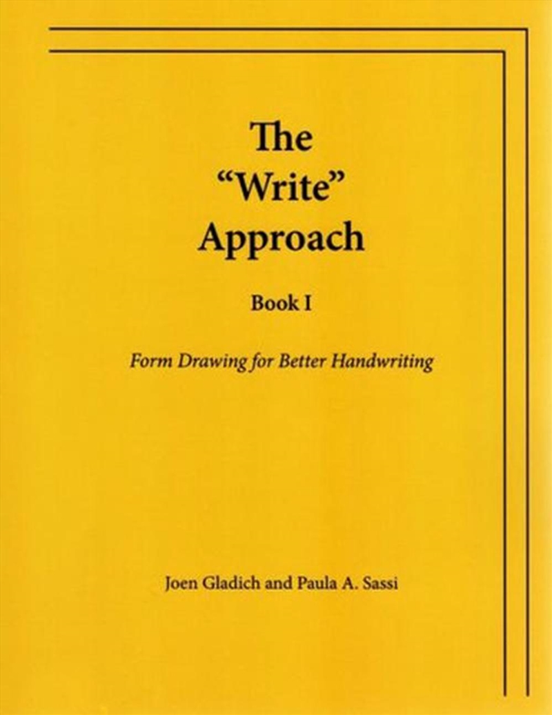 The Write Approach/Product Detail/Teaching