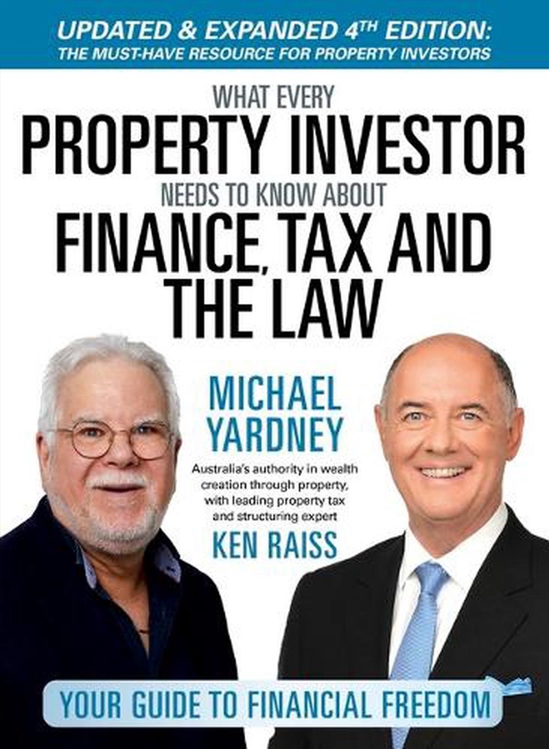 What Every Property Investor Needs to Know About Finance, Tax & The Law/Product Detail/Accounting & Finance