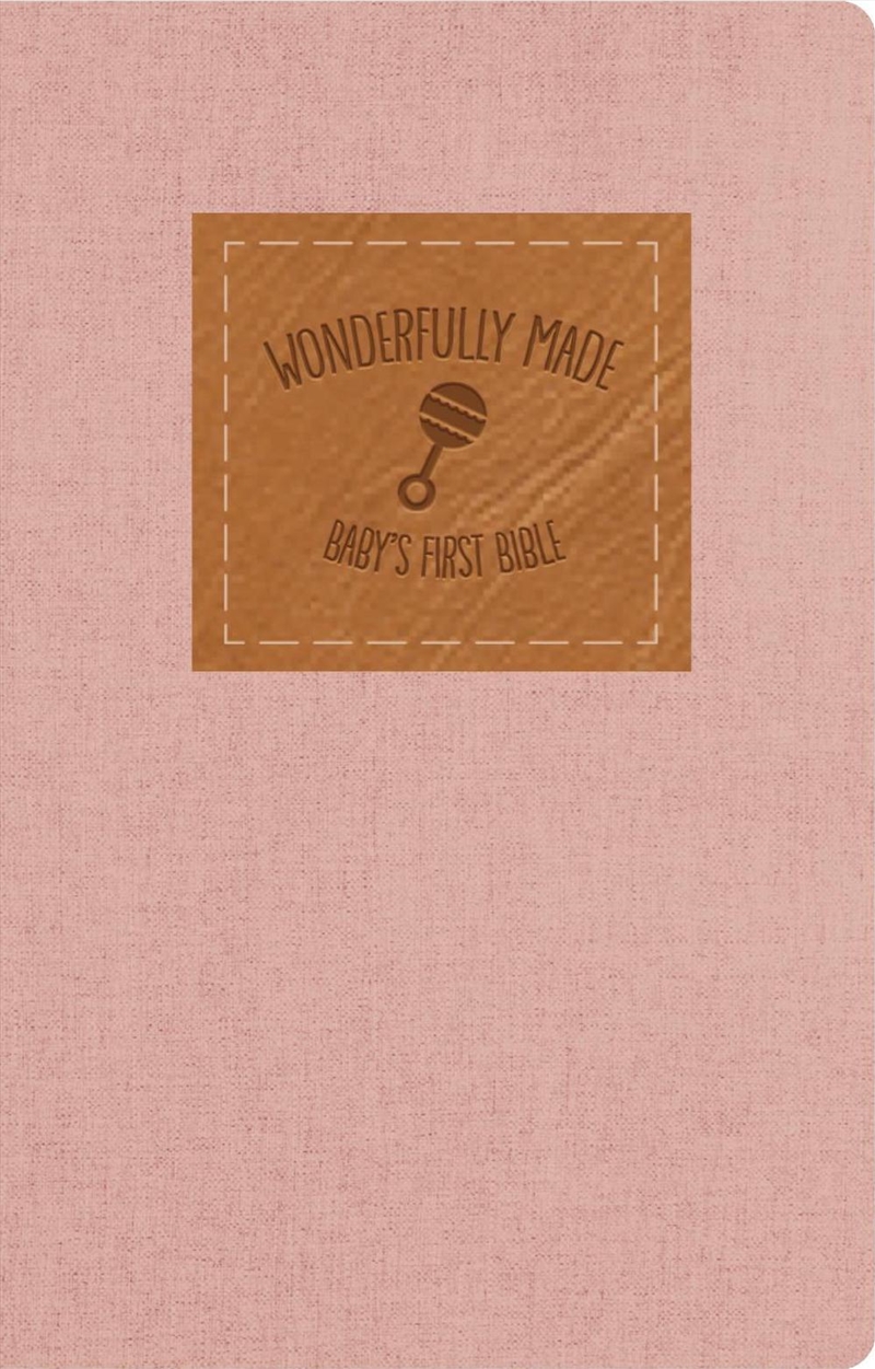 Wonderfully Made: Baby Girl's First Bible, Softcover, Pink/Product Detail/Religion & Beliefs