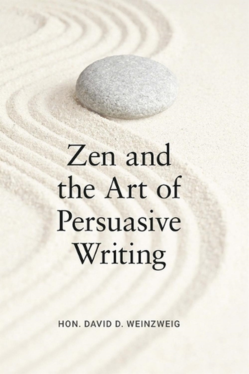 Zen and the Art of Persuasive Writing/Product Detail/Law