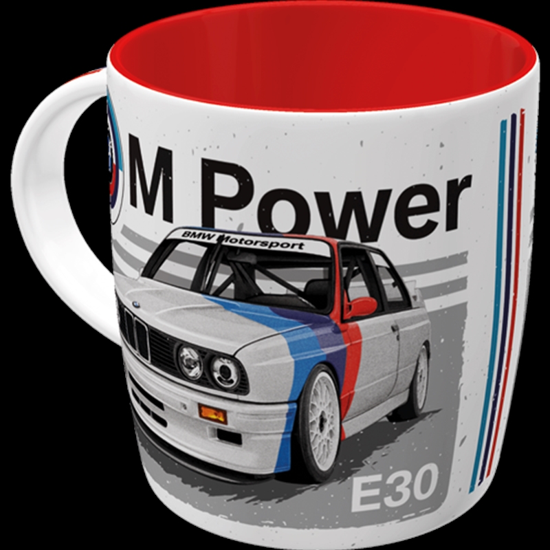 Nostalgic-Art Ceramic Mug BMW M Power - Car 8.5x9x8.5cm/Product Detail/Mugs