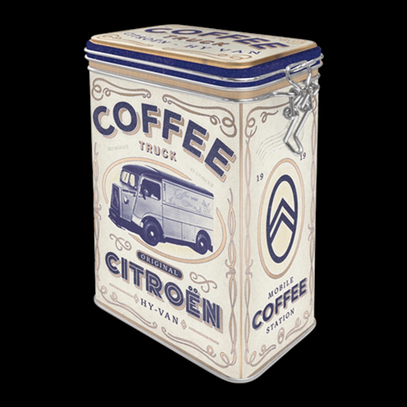 Nostalgic-Art Clip Top Storage Tin Citroën - Coffee Truck 7.5x11x17.5cm/Product Detail/Homewares