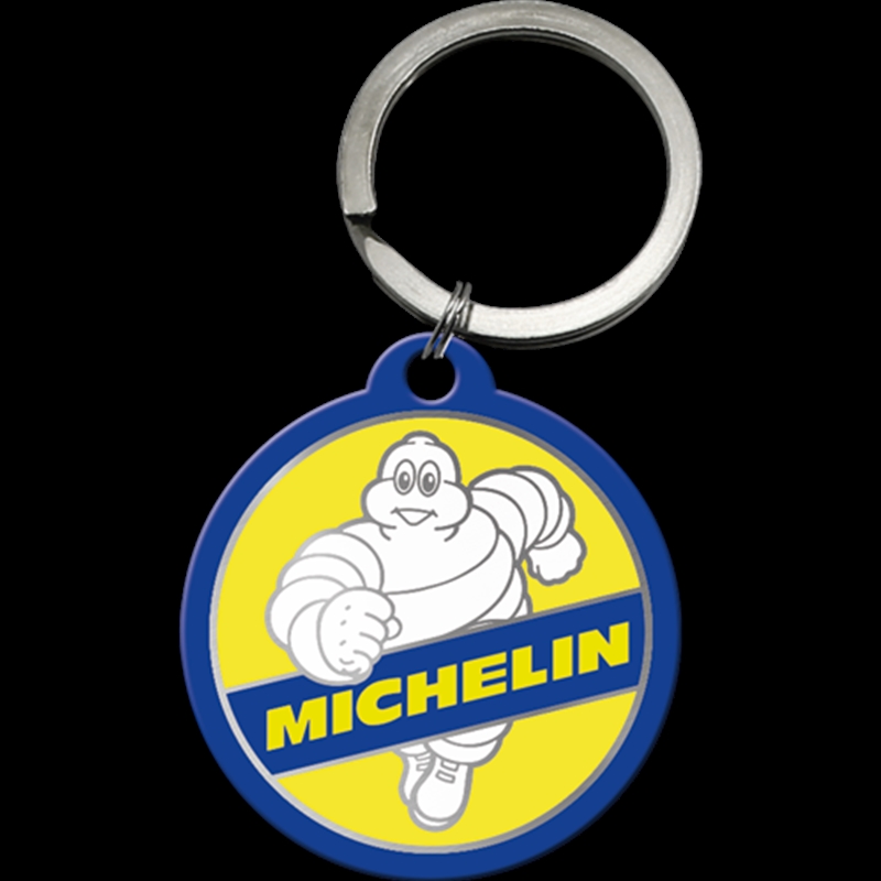Nostalgic-Art Keyring Round Michelin - Vintage 7.5x4x0.3cm/Product Detail/Keyrings