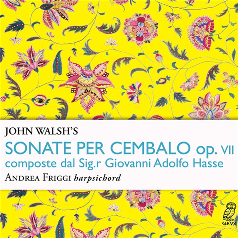 John Walsh's Sonate Per Cembalo Op. 7 Composte/Product Detail/Classical