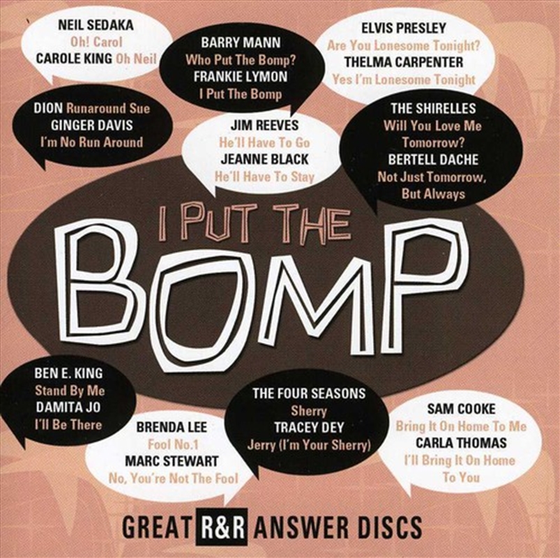 I Put The Bomp: Great R And R (Import)/Product Detail/Various