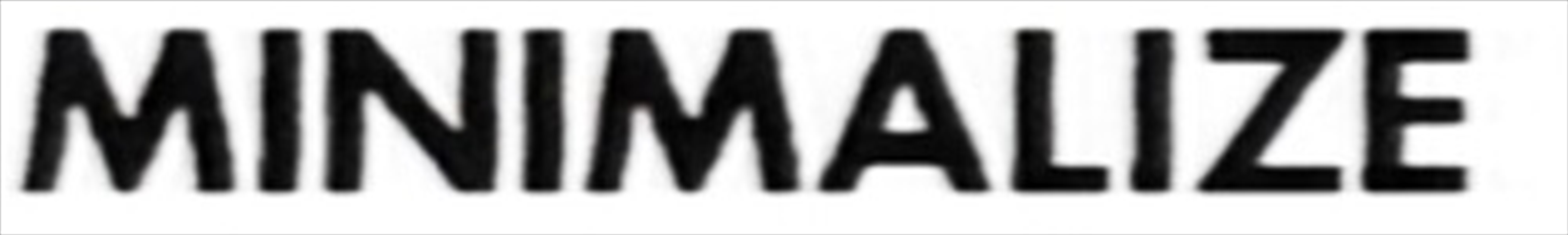 Minimalize Your Reworks/Product Detail/Dance