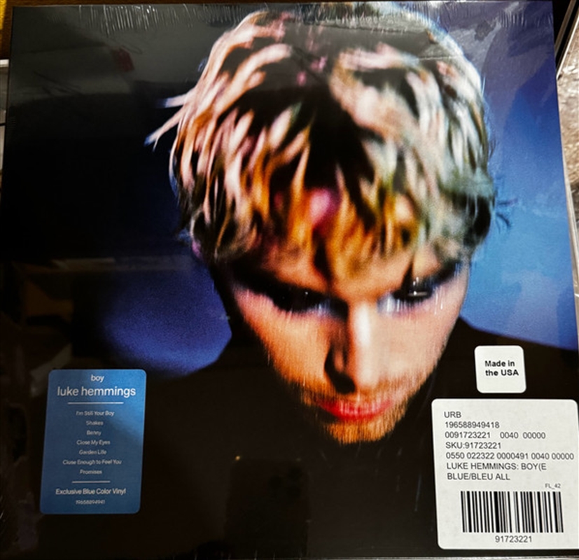 Boy - Blue Colored Vinyl/Product Detail/Rock/Pop