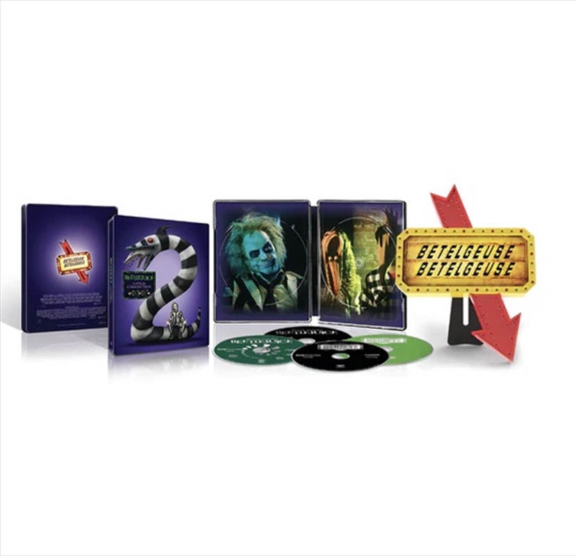 Beetlejuice / Beetlejuice Beetlejuice - Limited Collectors Edition Steelbook/Product Detail/Comedy