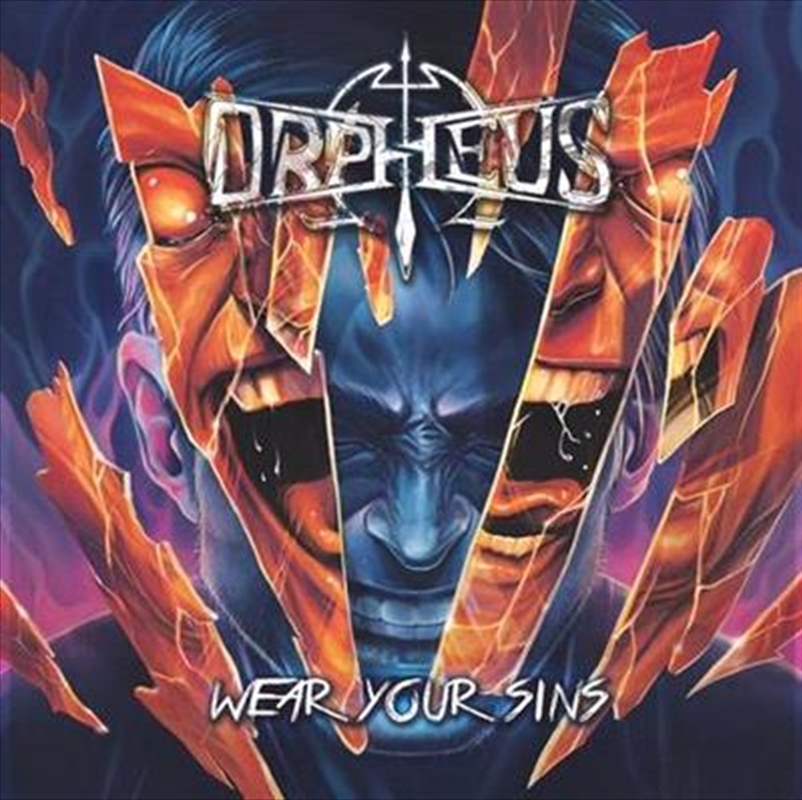 Wear Your Sins - Limited Edition Orange With Purple / Blue Splatter Coloured Vinyl/Product Detail/Metal