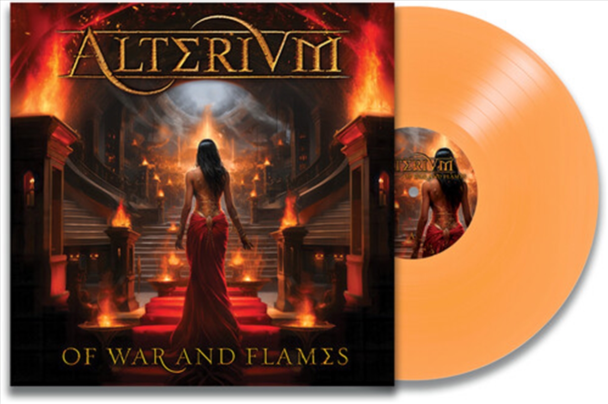 Of War & Flames - Clear Orange Vinyl/Product Detail/Metal