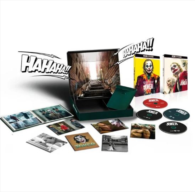 Joker / Joker 2 - Folie A Deux - Limited Edition Steelbook Laughing Boxset/Product Detail/Thriller