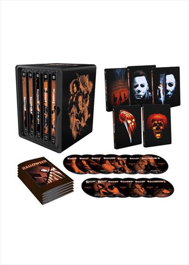 Halloween I-V - Limited Edition  Blu-ray + UHD - Imprint Collection #475 - 479 Steelbook Library Co/Product Detail/Horror
