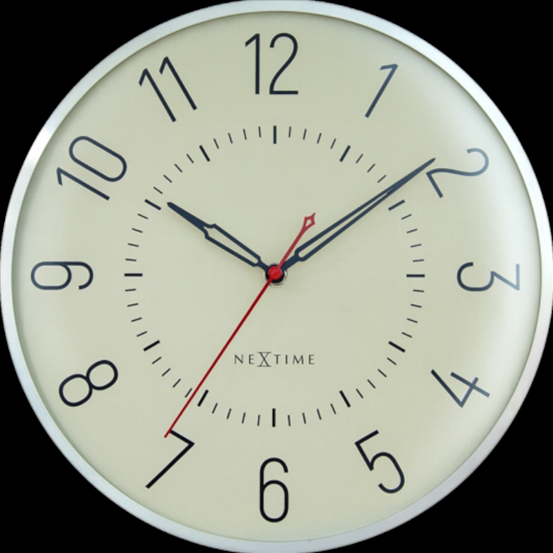NeXtime Rotterdam Wall Clock 30.5cm - Silver & Light Green/Product Detail/Clocks