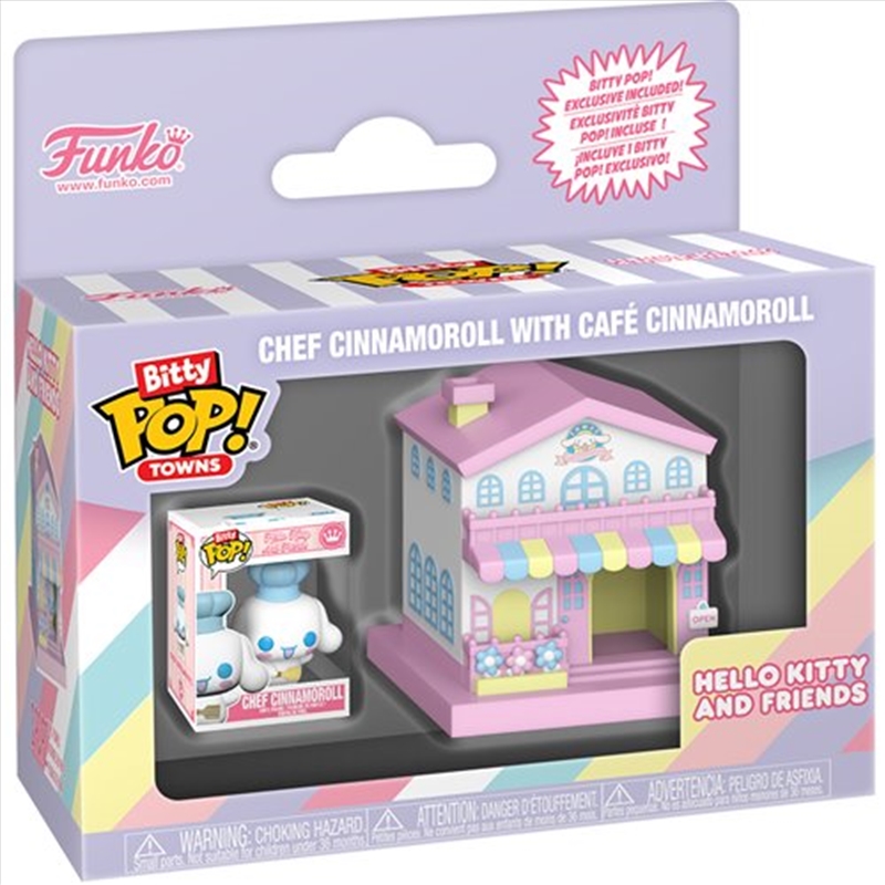 Hello Kitty - Cinnamoroll w/Café Bitty Pop! Town/Product Detail/Funko Collections