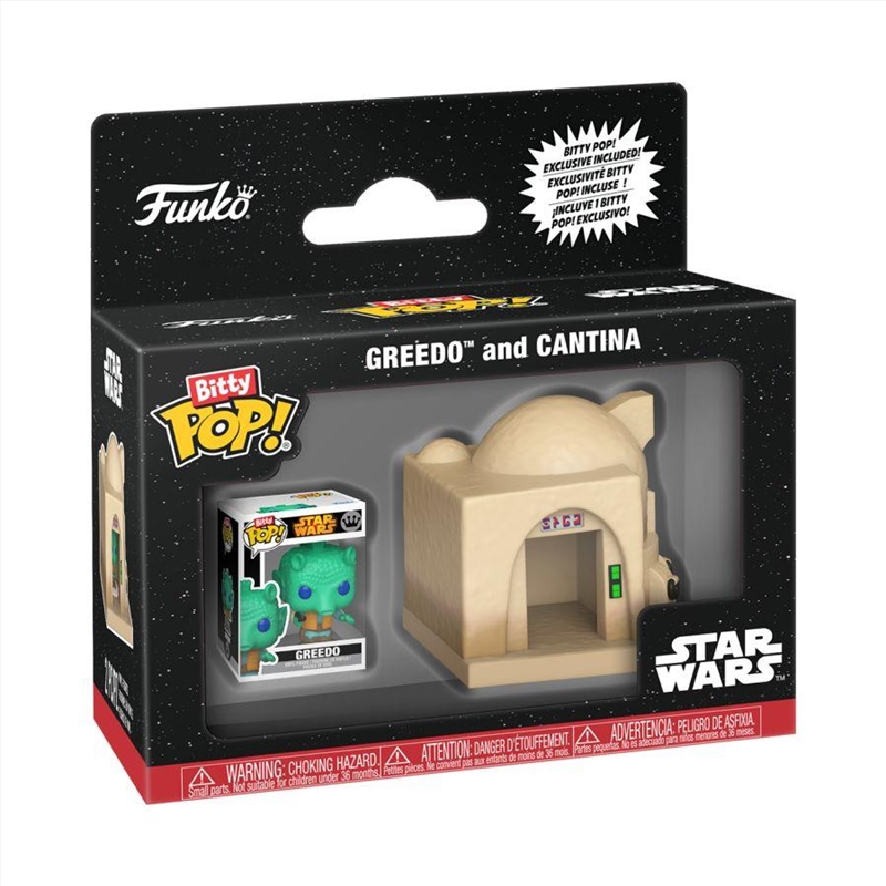 Star Wars - Greedo & Cantina Bitty Pop! Town/Product Detail/Funko Collections