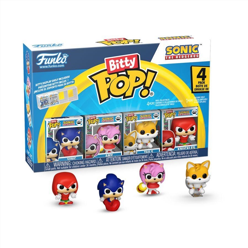 Sonic - Sonic Bitty Pop! 4PK/Product Detail/Funko Collections