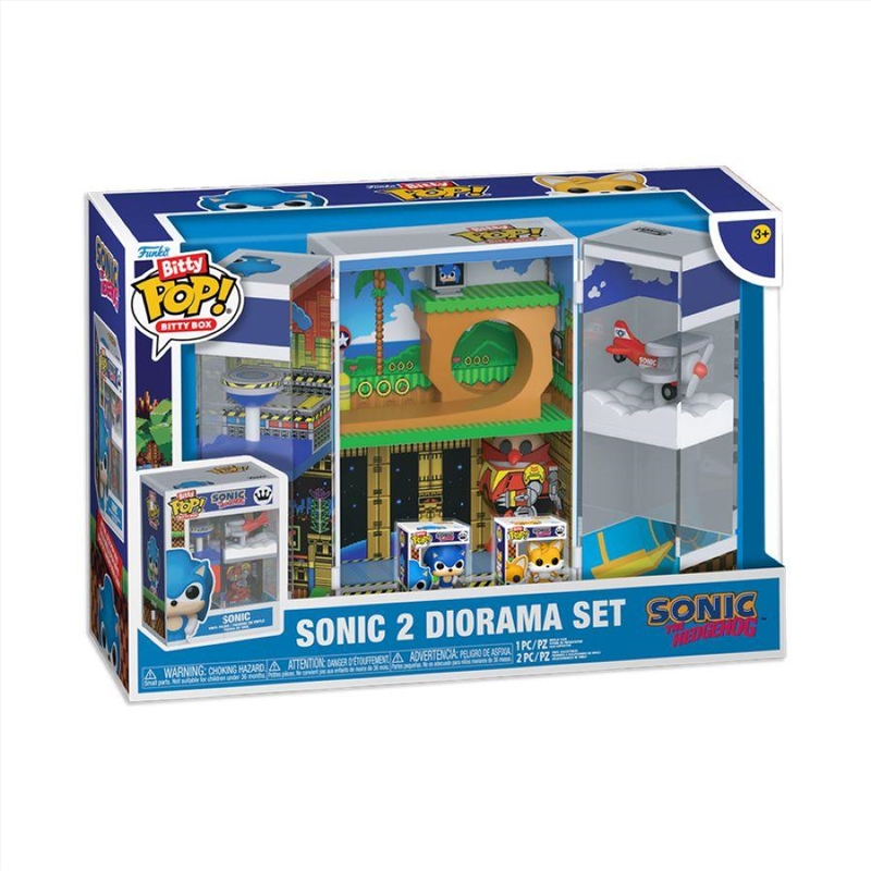 Sonic - Sonic 2 Diorama Bitty Pop! Playset/Product Detail/Funko Collections