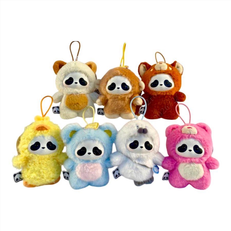 Panda Roll – The Zoo In Hands Plush Keychain Blind Box (SENT AT RANDOM)/Product Detail/Keyrings