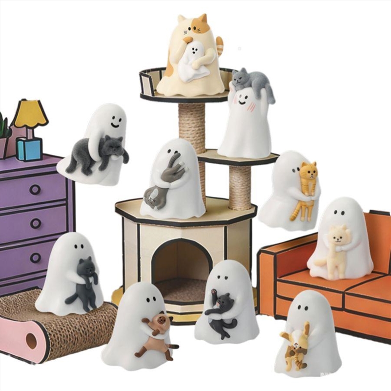 Ghody – Behold My Cat Blind Box Figures (SENT AT RANDOM)/Product Detail/Figurines