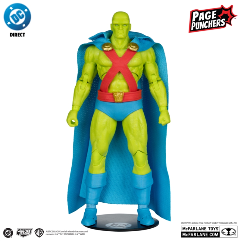 Justice League Wv12 Martian Manhunter & Comic Book/Product Detail/Figurines