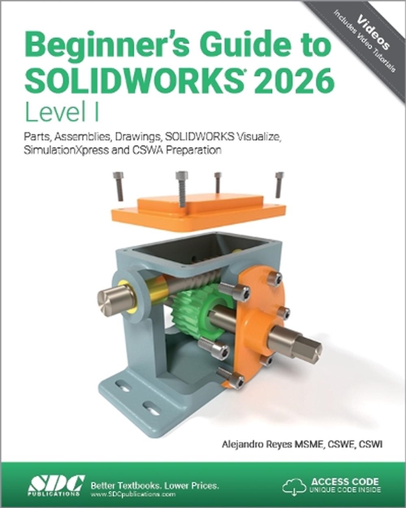 Beginner's Guide to SOLIDWORKS 2026 - Level I/Product Detail/Media