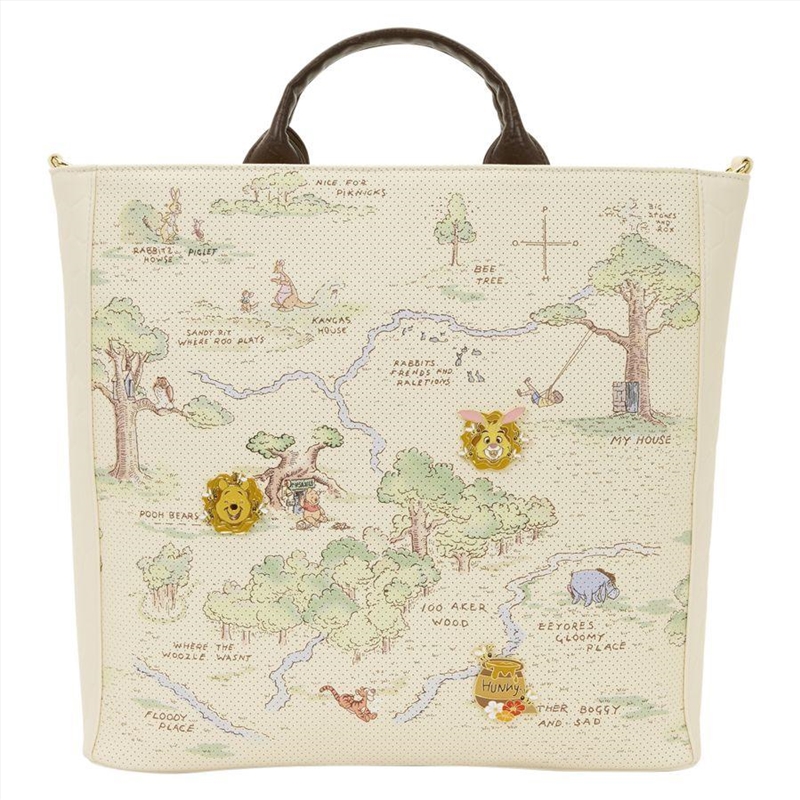 Winnie the Pooh – Winnie the Pooh Hundred Acre Wood Tote Loungefly Bag/Product Detail/Bags